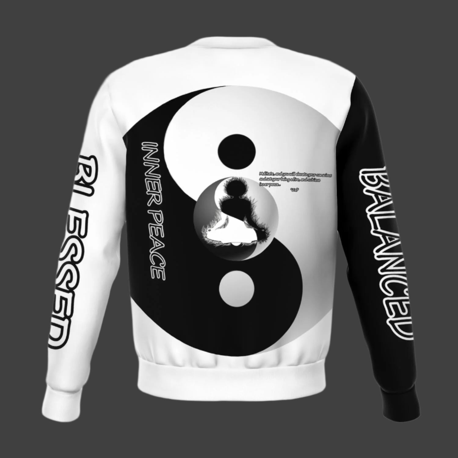 MAN, SPIRITUAL FIRE SWEATSHIRT